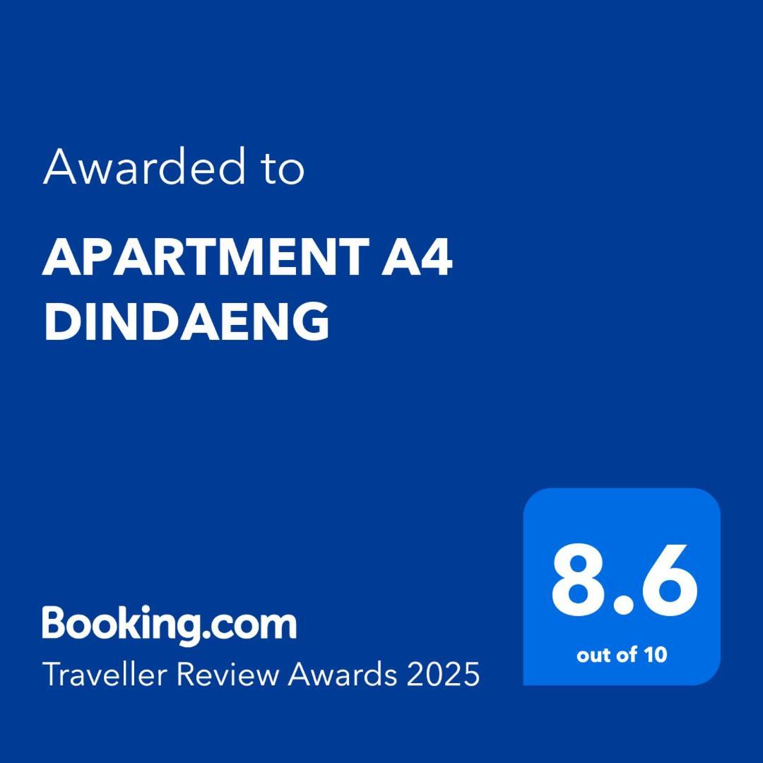 Apartment A4 Dindaeng Bangkok Esterno foto